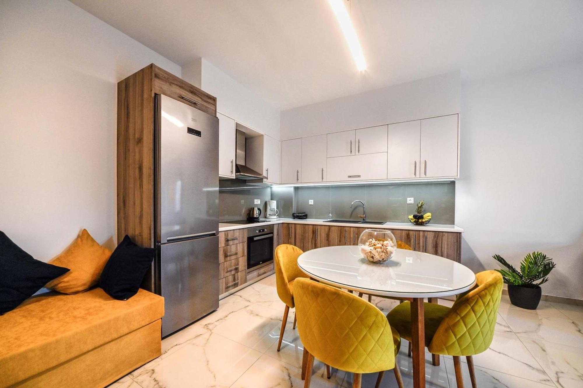 Seaside Apartments In Agkisaras 2 خيرسونِسوس المظهر الخارجي الصورة