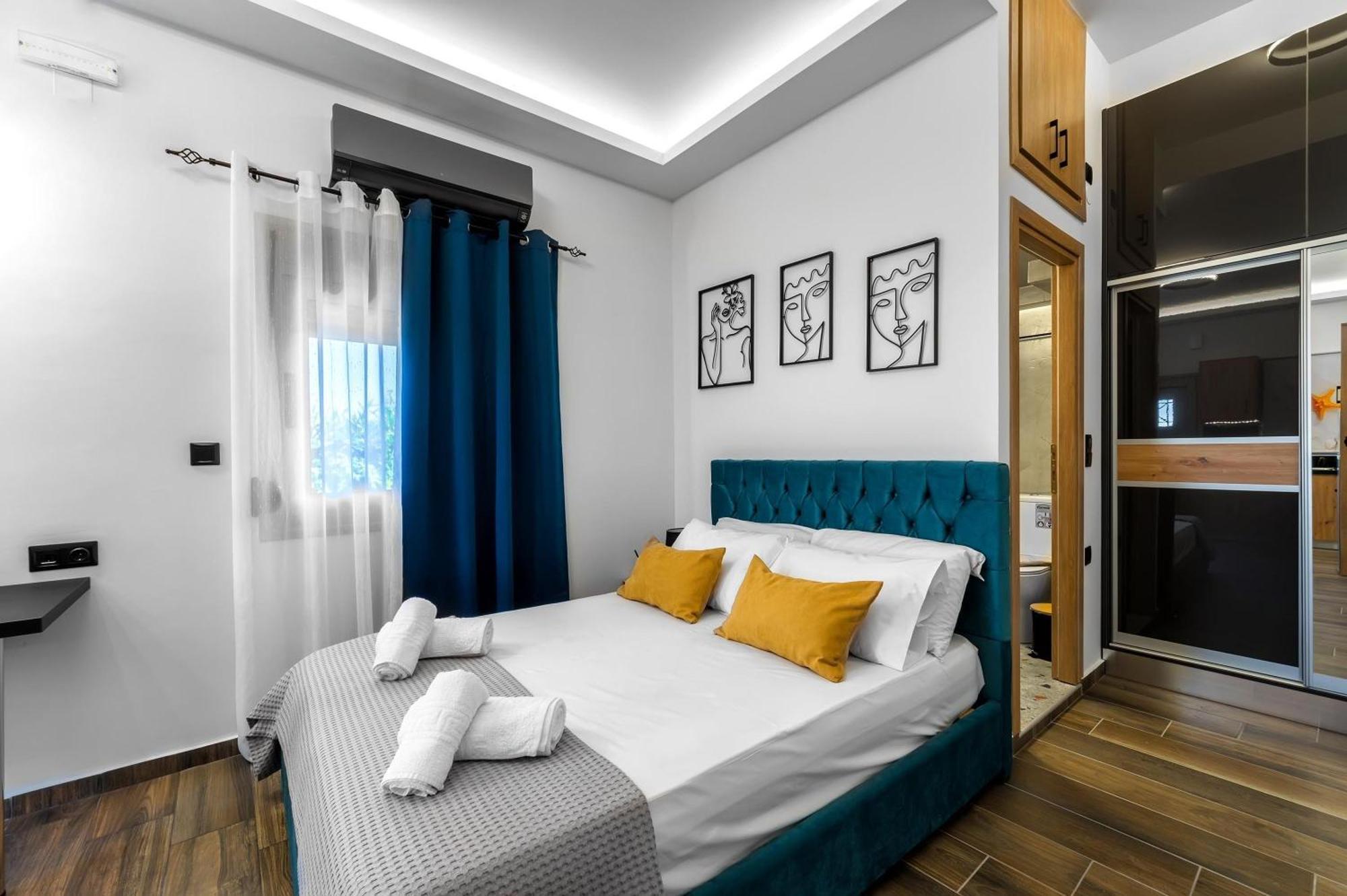 Seaside Apartments In Agkisaras 2 خيرسونِسوس المظهر الخارجي الصورة