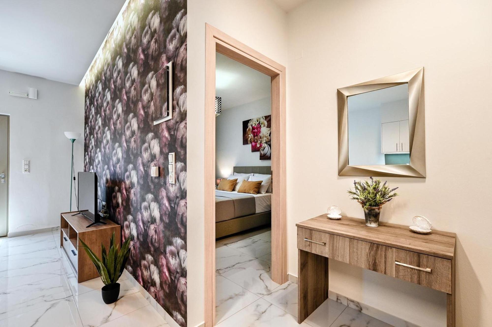 Seaside Apartments In Agkisaras 2 خيرسونِسوس المظهر الخارجي الصورة