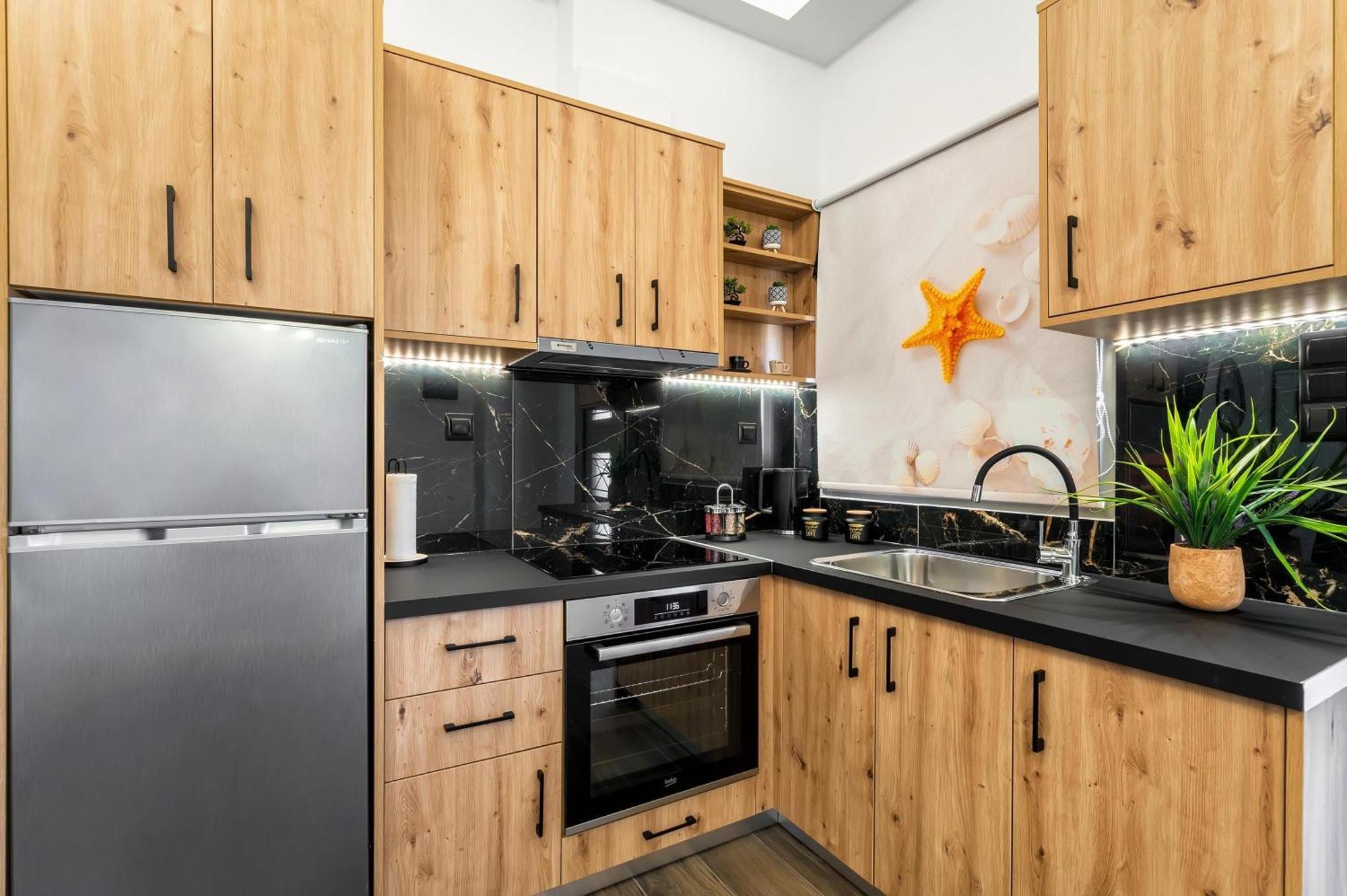 Seaside Apartments In Agkisaras 2 خيرسونِسوس المظهر الخارجي الصورة