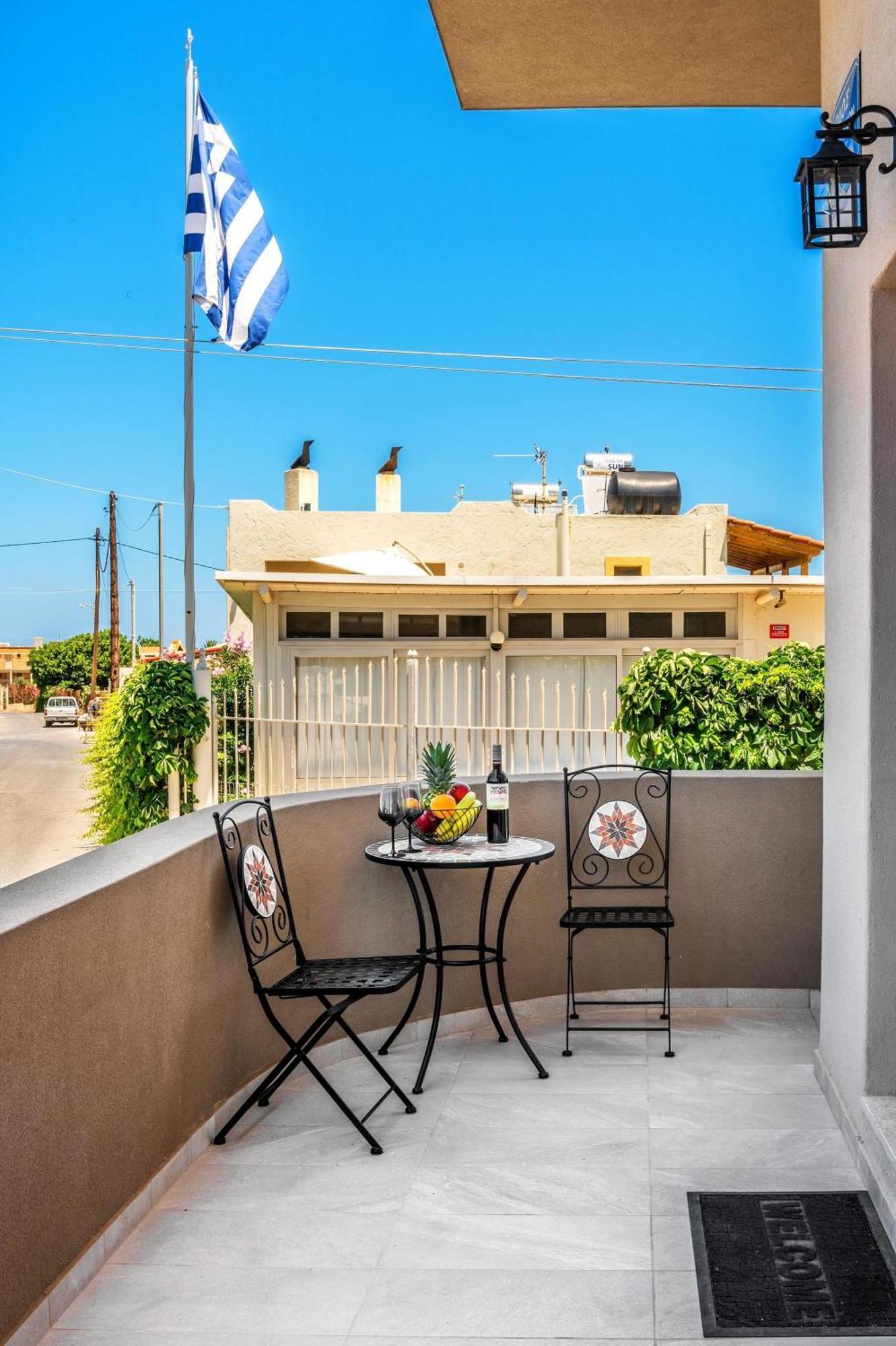 Seaside Apartments In Agkisaras 2 خيرسونِسوس المظهر الخارجي الصورة
