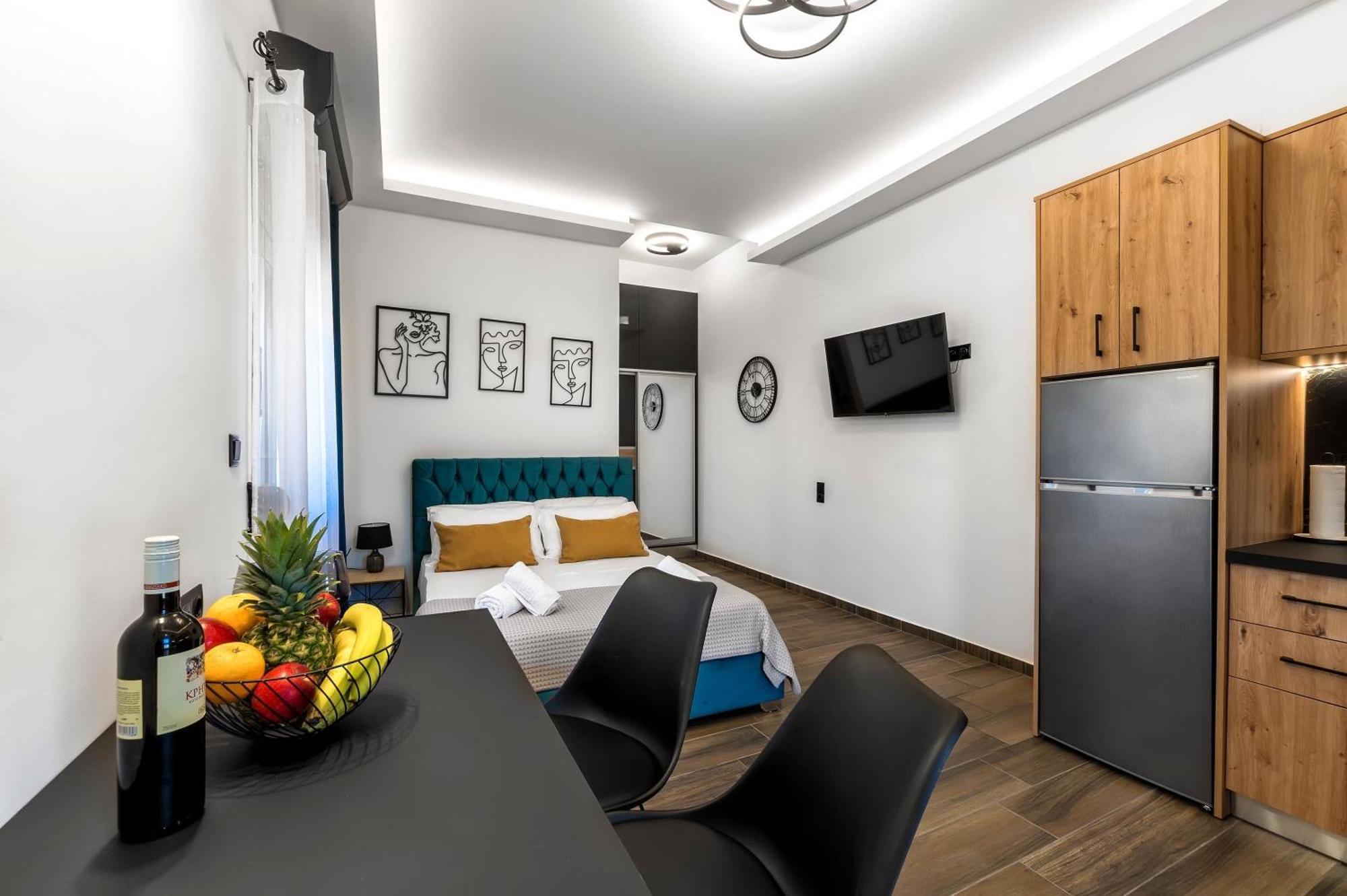 Seaside Apartments In Agkisaras 2 خيرسونِسوس المظهر الخارجي الصورة